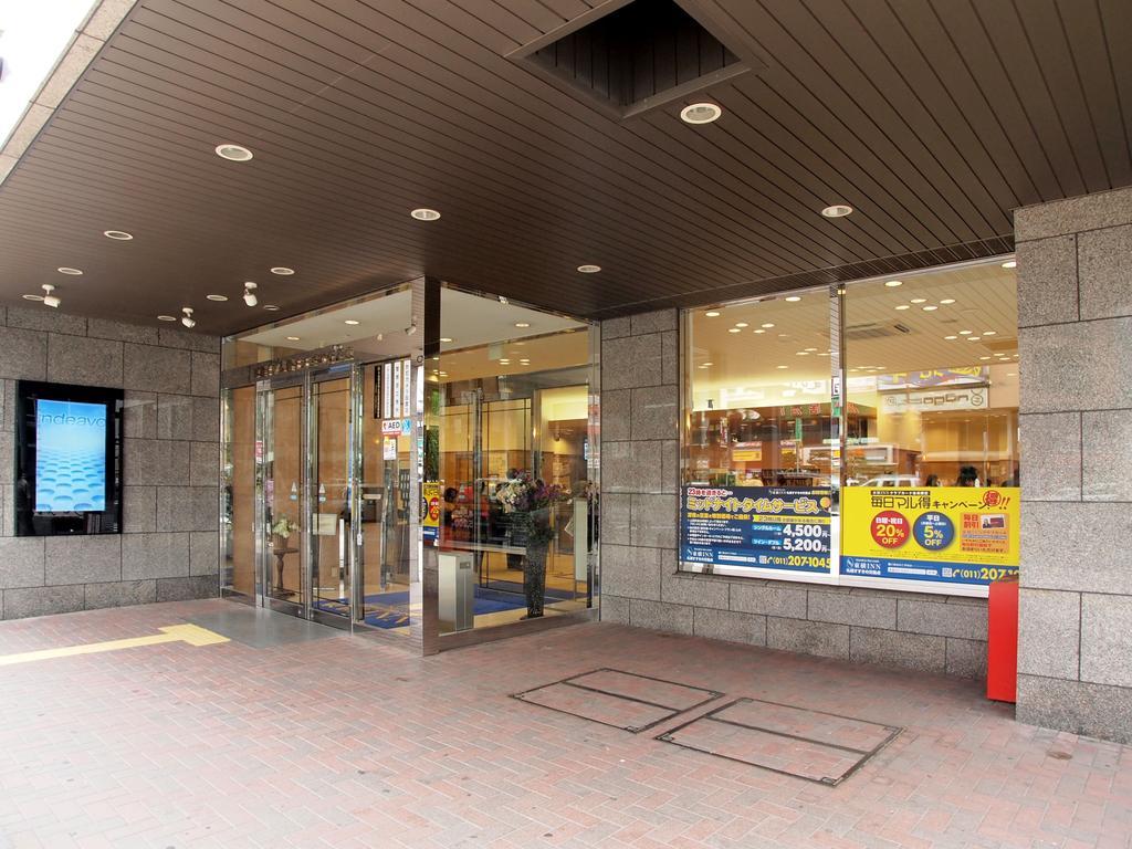 Toyoko Inn Hokkaido Sapporo Susukino Junction Esterno foto